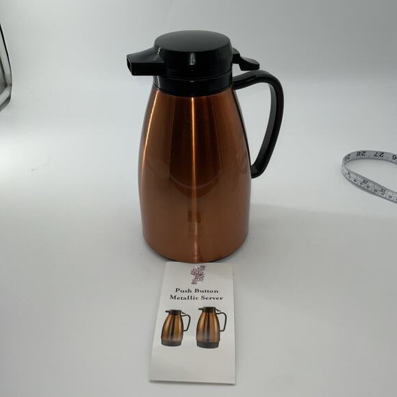 Service Ideas ML101MCPBL 1.0 Liter Insulated Carafe - Picture 1 of 8